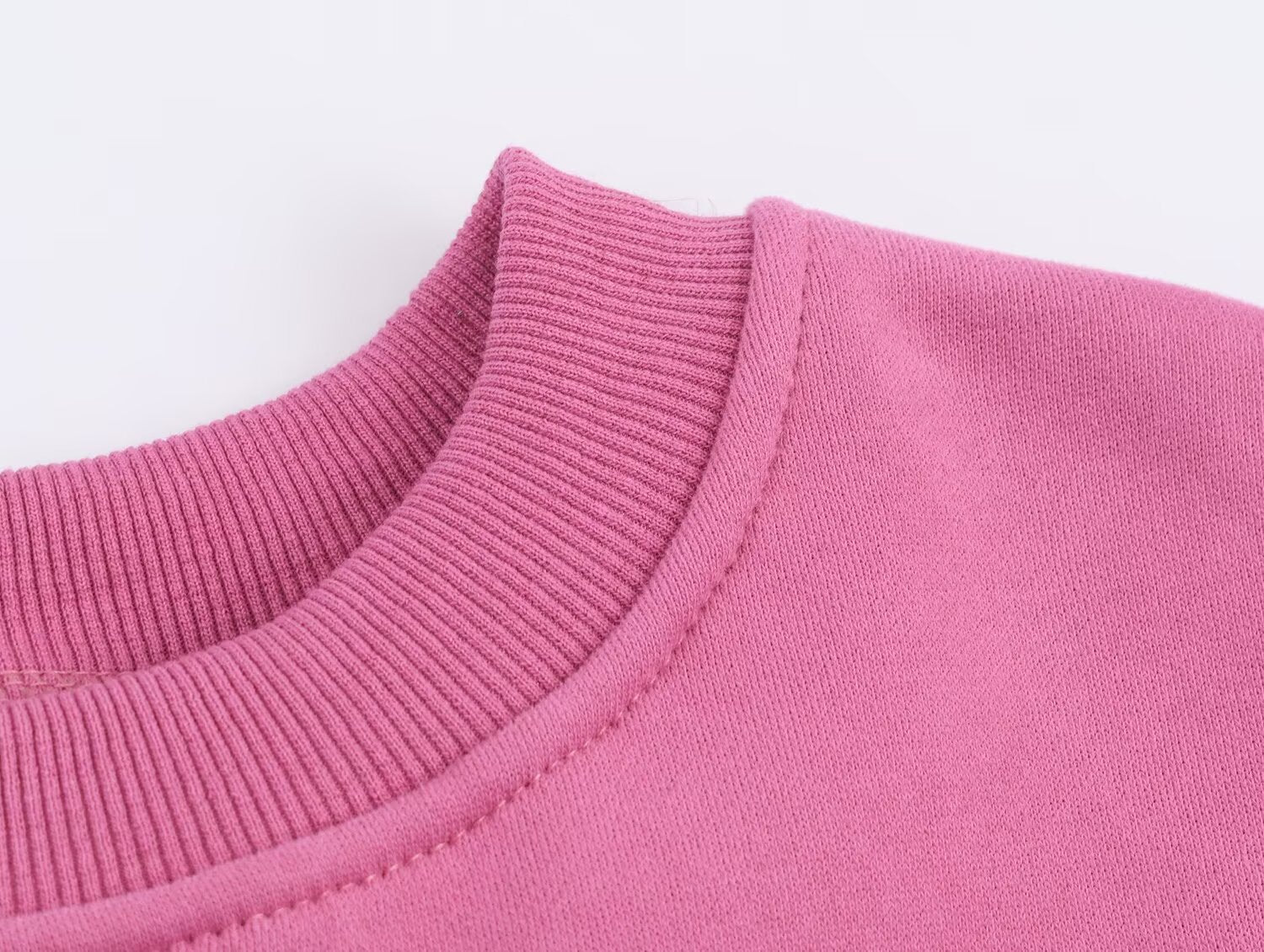 Women Clothing Autumn Winter Casual All Match round Neck Loose Printed Sweatshirts