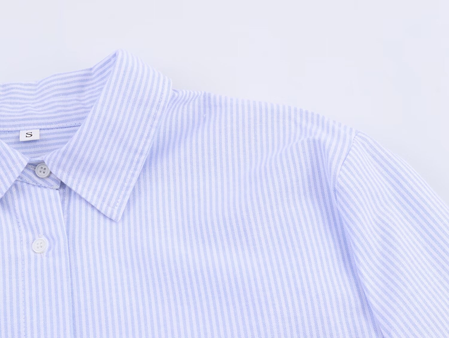 Women Clothing Fall Office All Matching Striped Single Breasted Shirt with Pockets