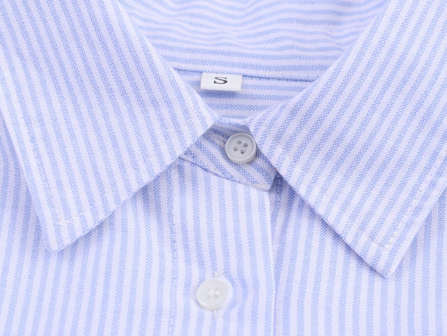 Women Clothing Fall Office All Matching Striped Single Breasted Shirt with Pockets