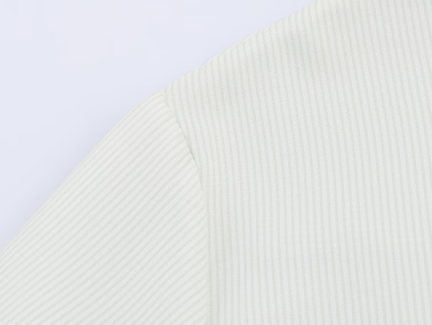 Women Clothing Fall Fashionable All Match Striped Pleated Effect Shirt