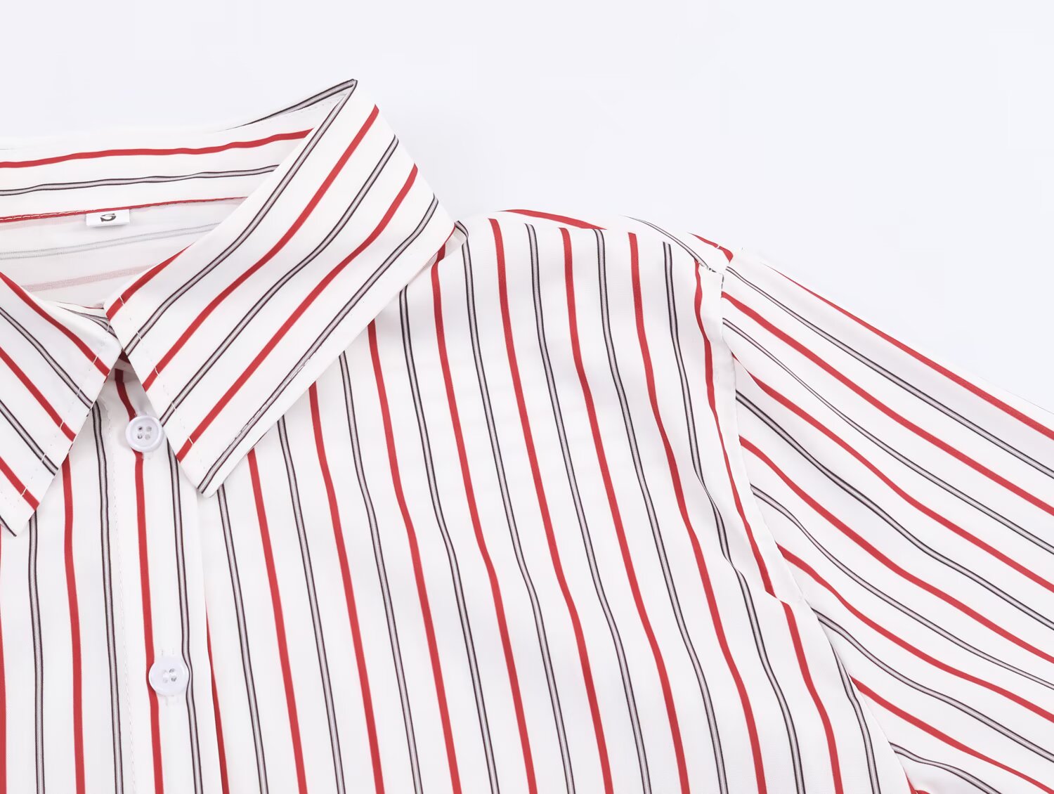 Women Striped Loose Design Elegant Poplin Shirt