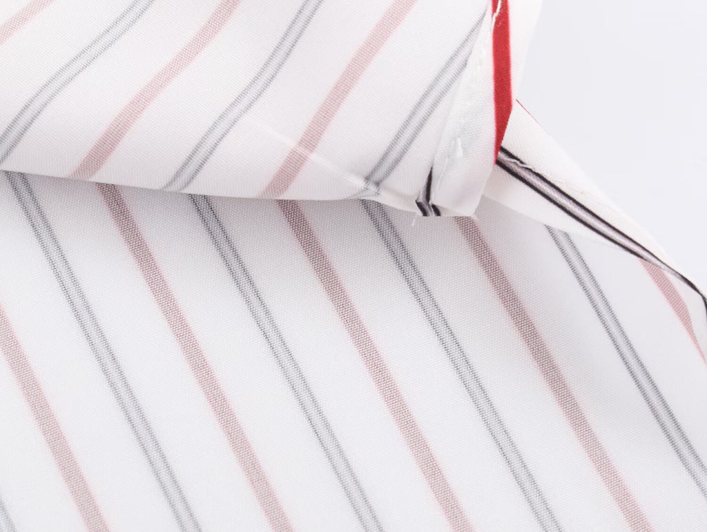 Women Striped Loose Design Elegant Poplin Shirt