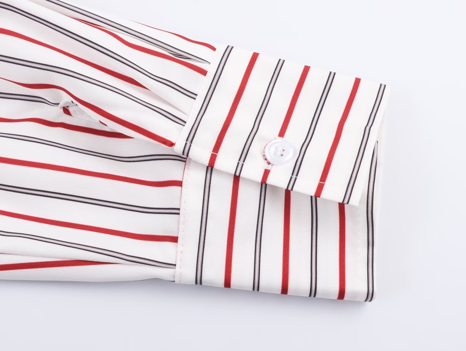 Women Striped Loose Design Elegant Poplin Shirt