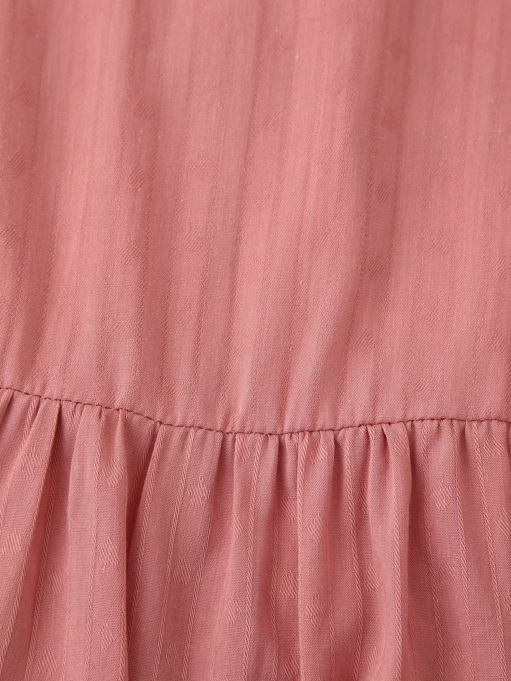 Women Clothing Long Sleeve Contrast Color Embroidered Shirt