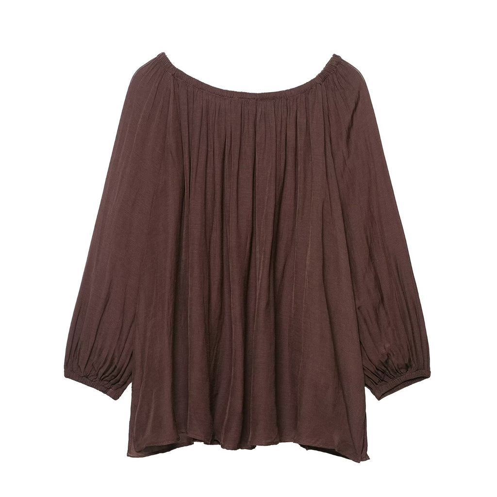 Fall Long Loose Casual Niche Shirt Top