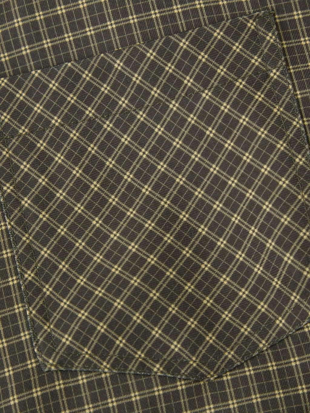 Autumn Lazy Wind Loose Padded Shoulder Long Sleeve Plaid Shirt