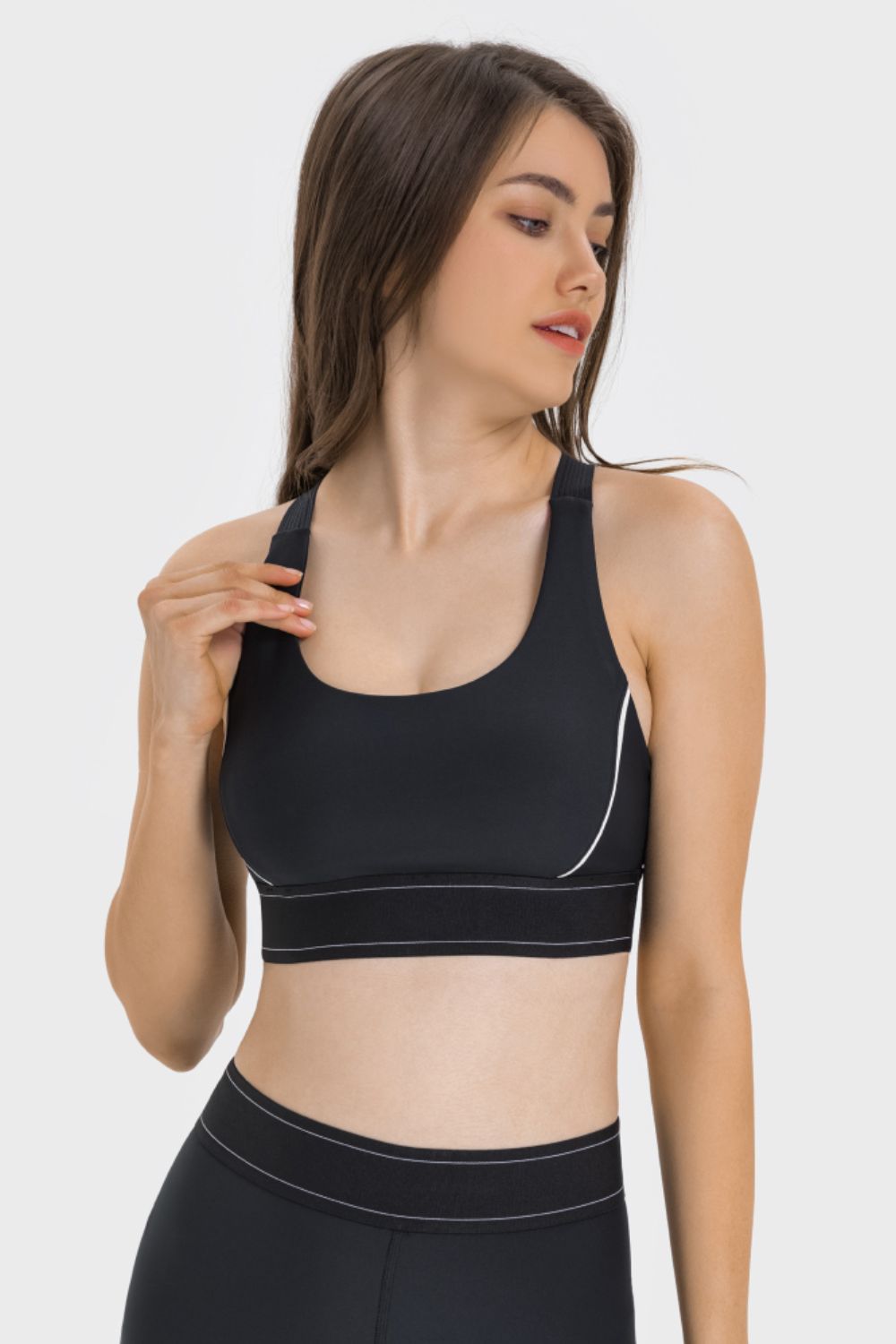 Millennia Contrast Sports Bra