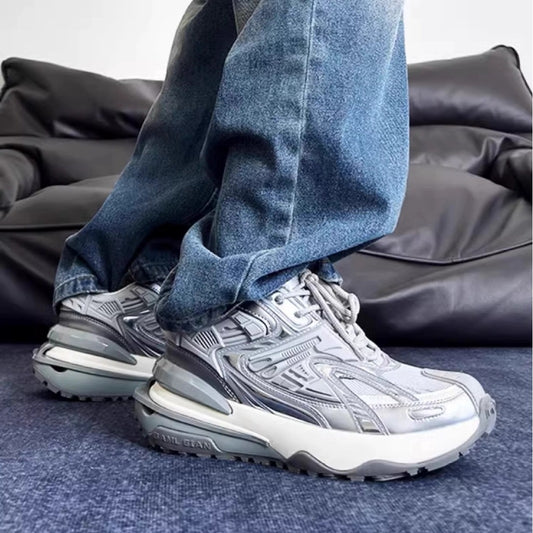 Couple Breathable Mecha Mesh Sneaker