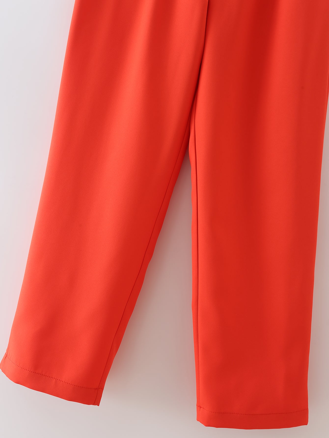 Red Work Pant Women Casual Work Pant Autumn Winter