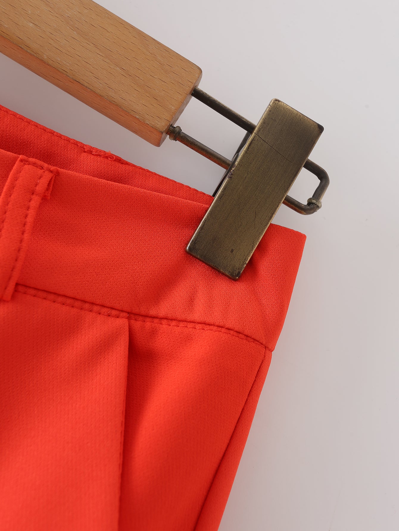 Red Work Pant Women Casual Work Pant Autumn Winter