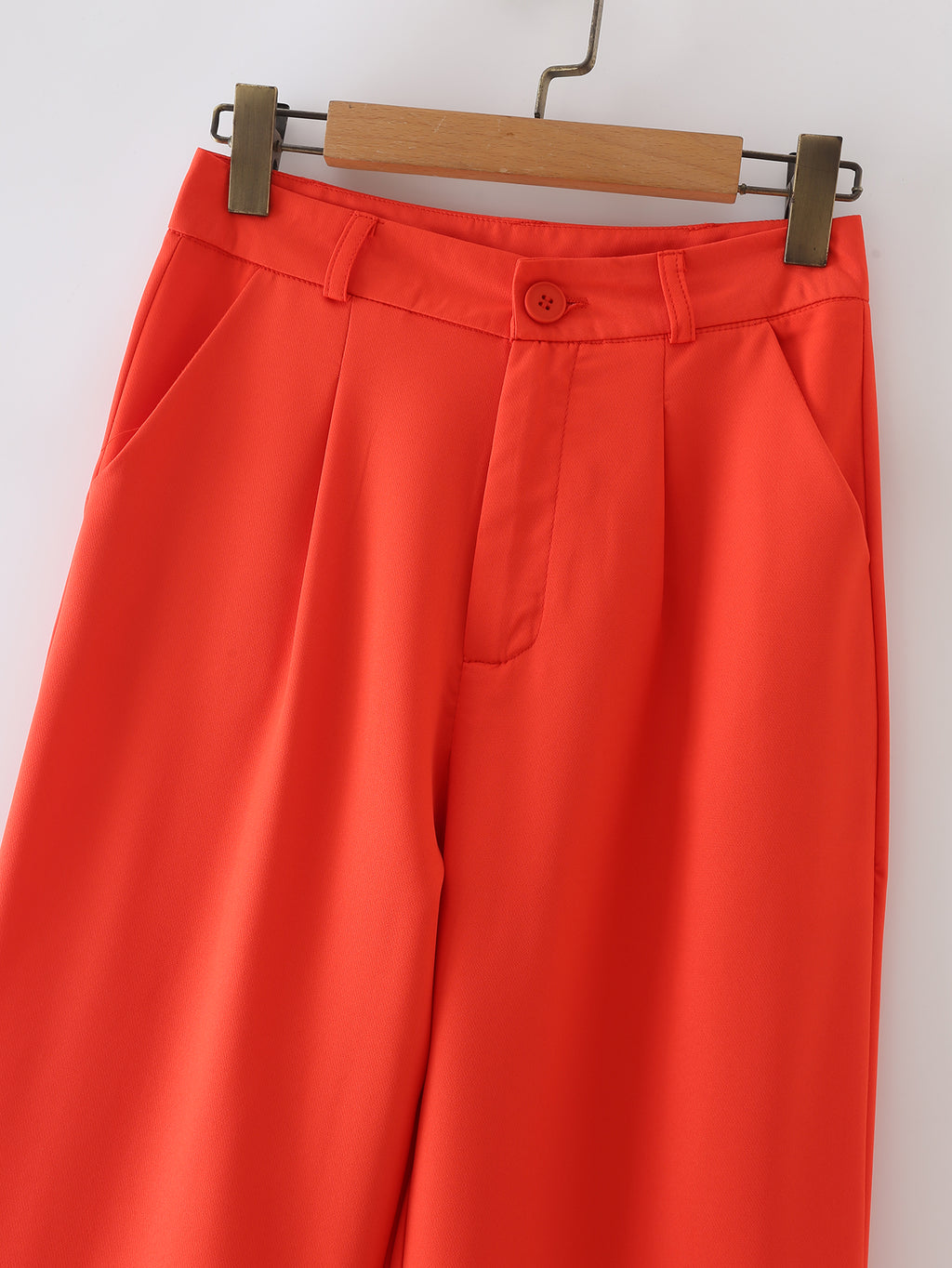 Red Work Pant Women Casual Work Pant Autumn Winter