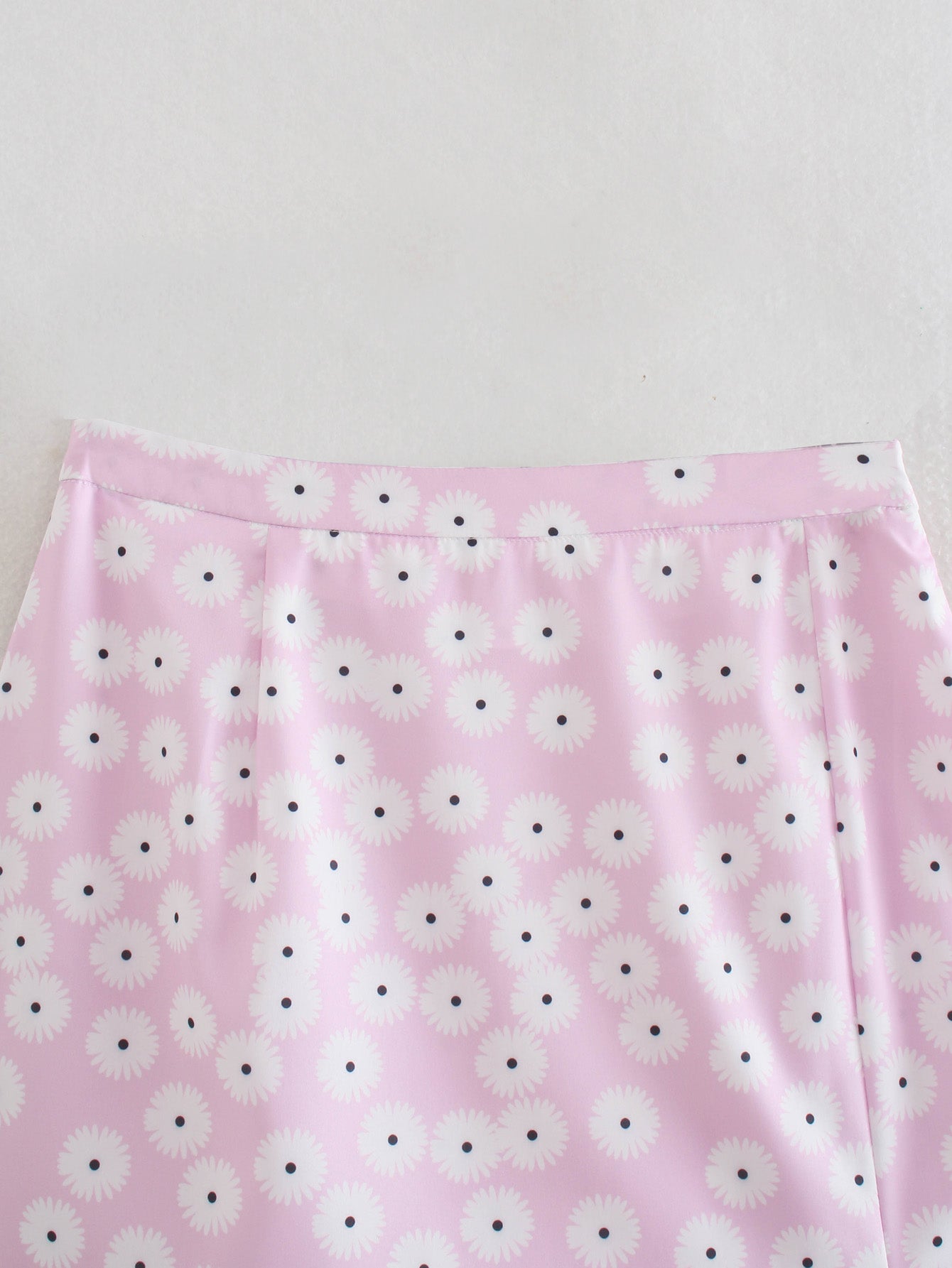 Summer Women Clothing Fashionable Slimming Floral Skirt Midi Skirt