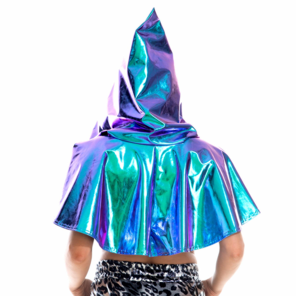 Disfraz de capa de la muerte para fiesta de Halloween, capa de vampiro multicolor