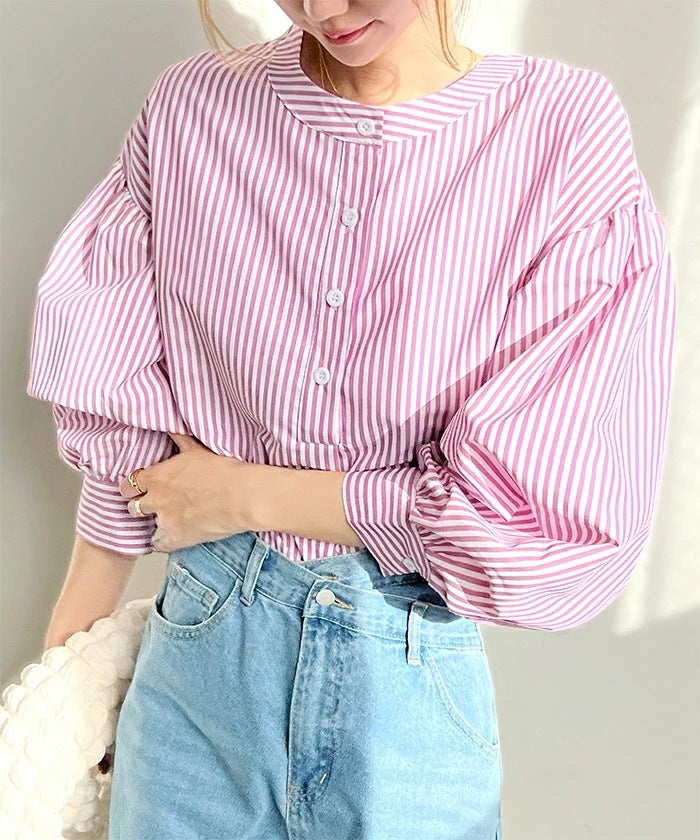 Pink striped
