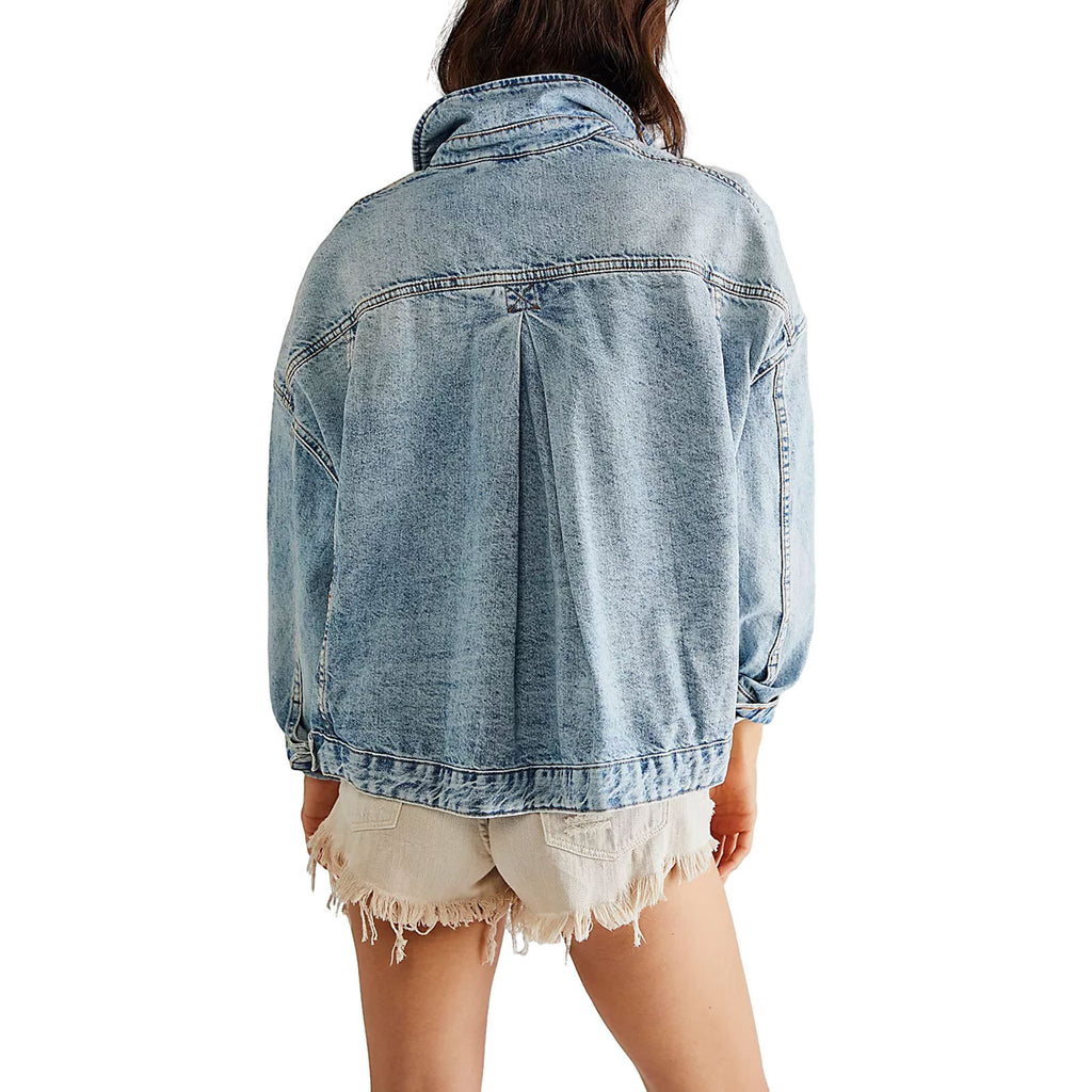 Loose Denim Jacket Women