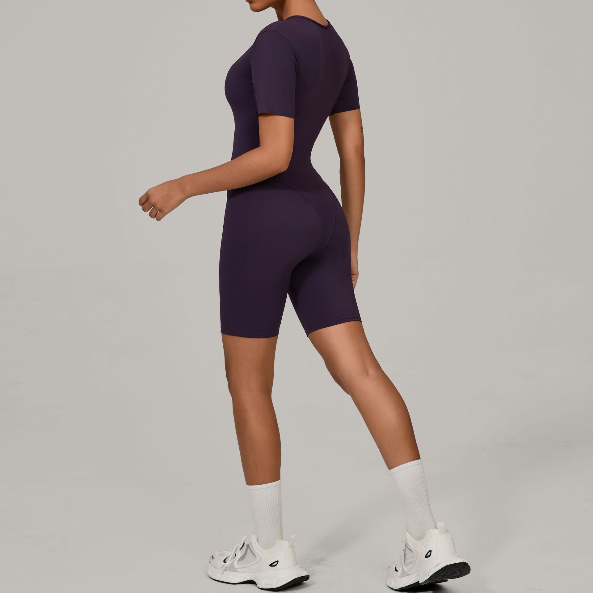 Autumn Sand Dance Tight Breathable Air Sports Yoga Bodysuit Hip Lifting One Piece Quick Drying Yoga Clothes