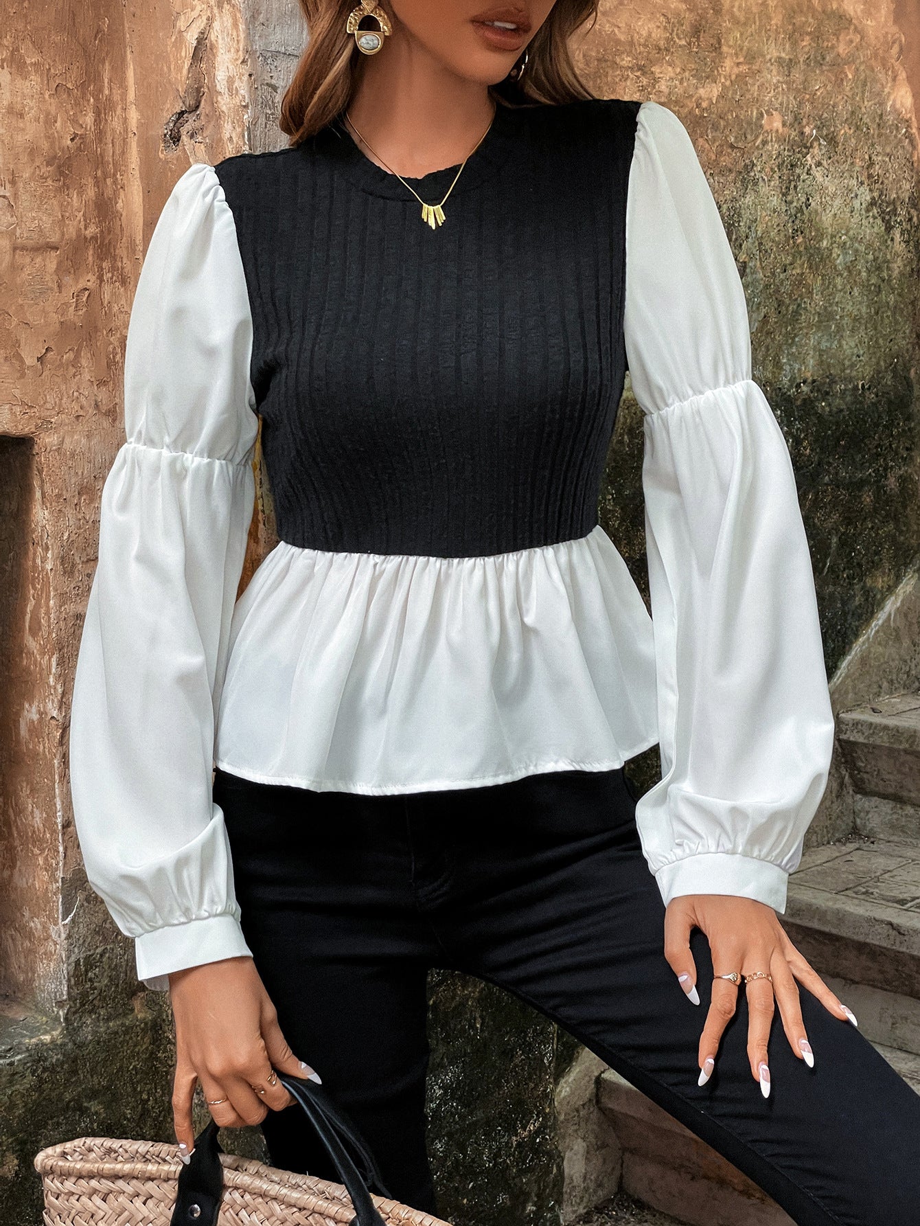 Casual Women Spring Long Sleeve Shirt