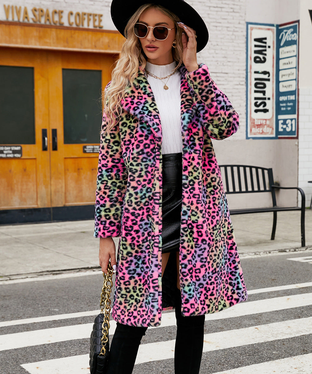 Color Leopard Print