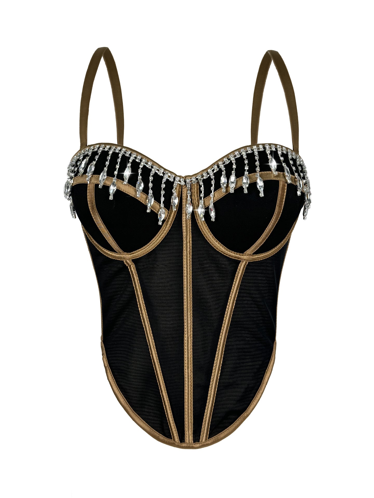 Black Background Coffee Strip