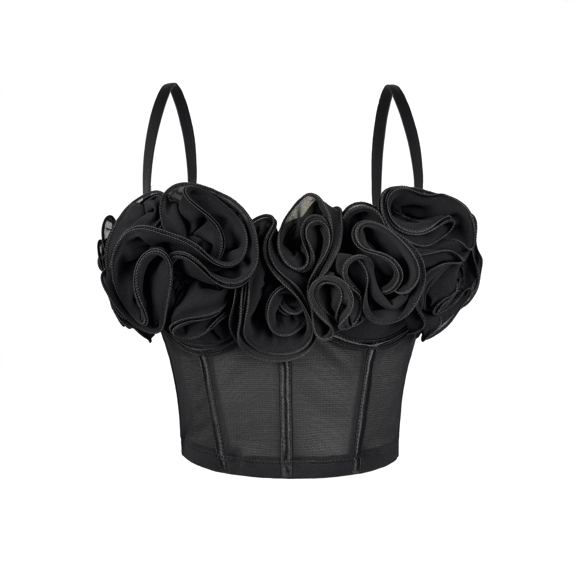 Black background, with black patterns