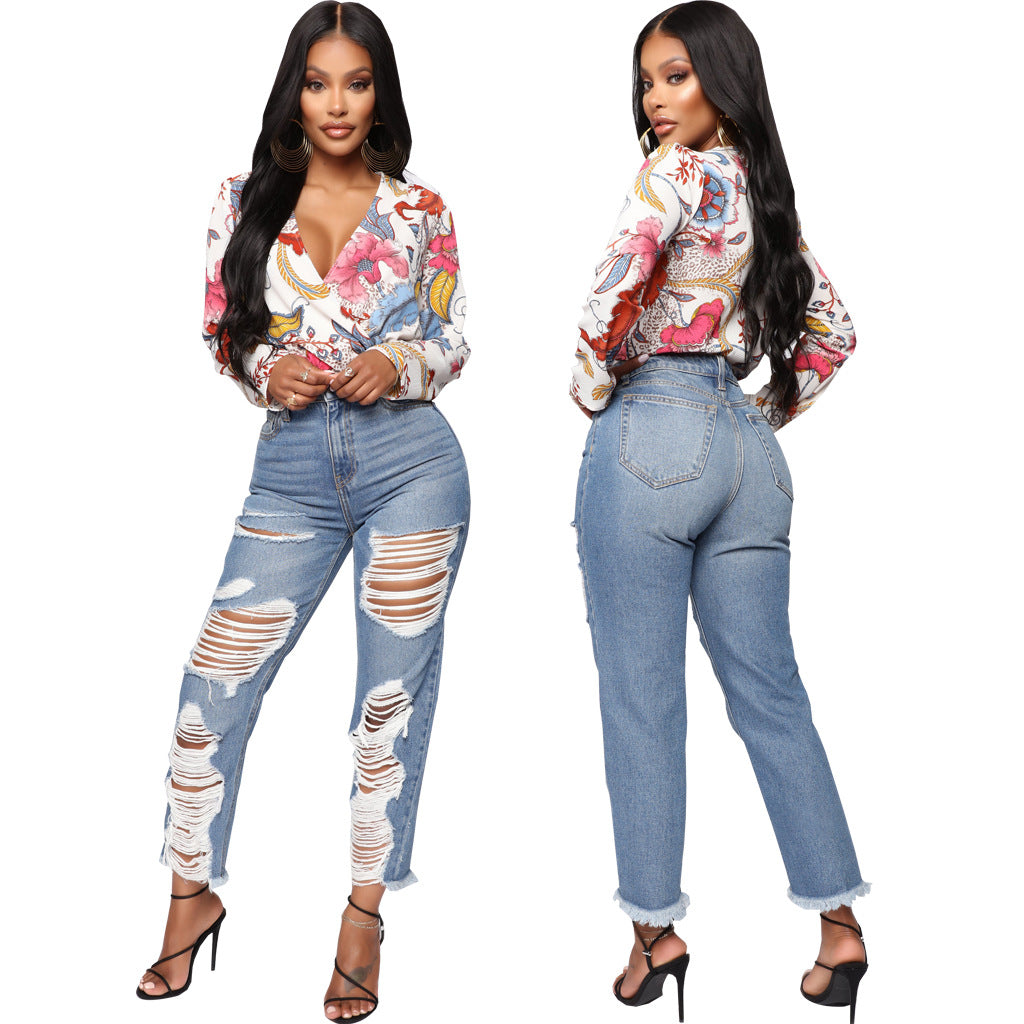 White Background with Pattern