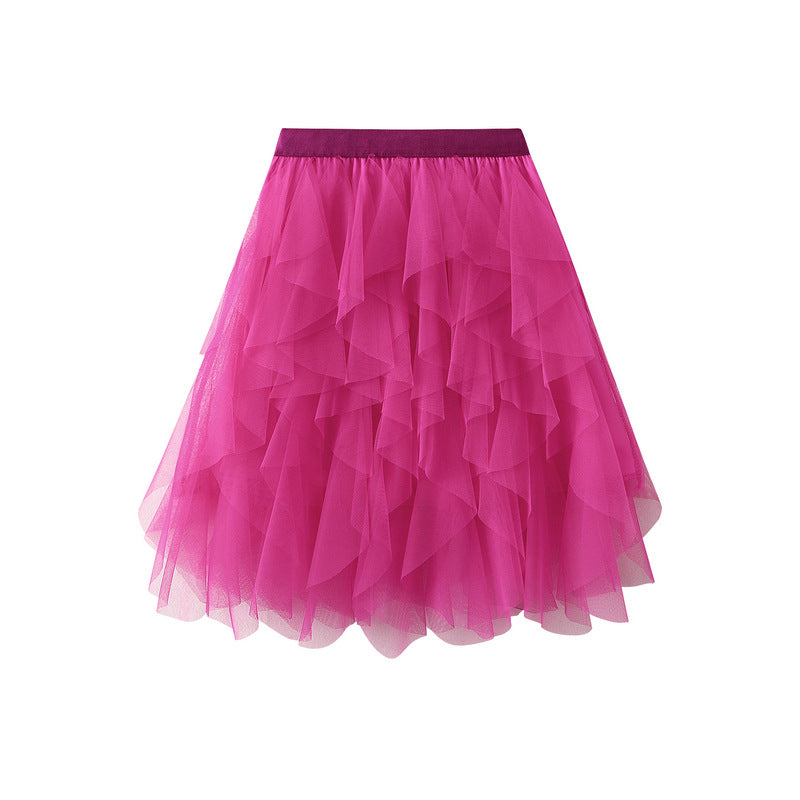 Skirt Summer Little Short Dress Fairy Mesh Skirt Pettiskirt Women Short Skirt