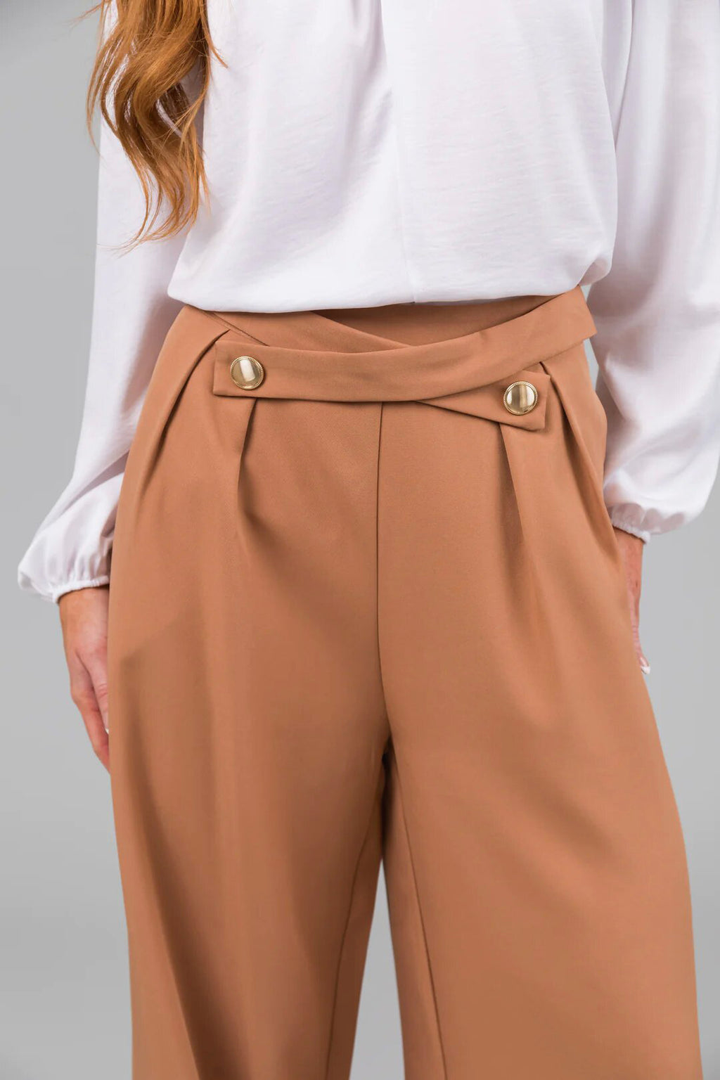Spring Summer Casual Best Seller Loose Type Straight Leg Pants Women