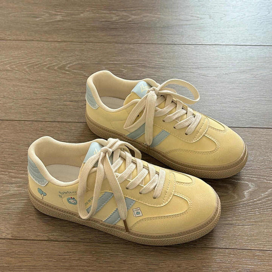 Cute And Foul Moral Training Shoes, Too Milk
